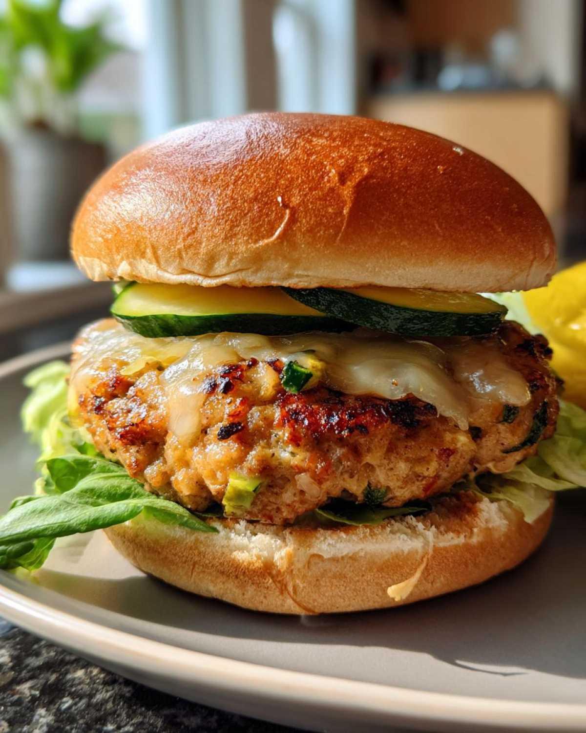 Kid-Friendly Zucchini Turkey Burgers - detail 4