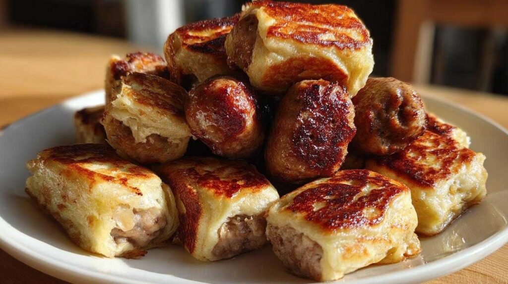 Kid-Friendly sausage pancake bites