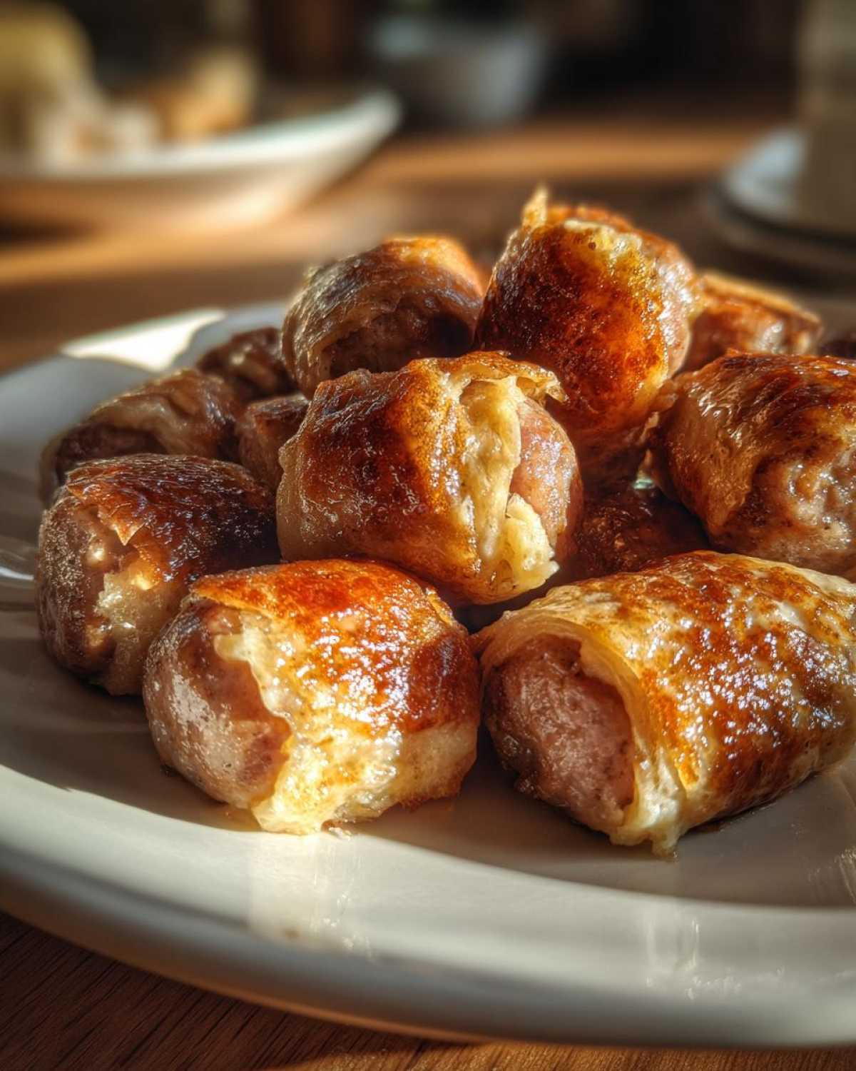 Kid-Friendly sausage pancake bites - detail 3