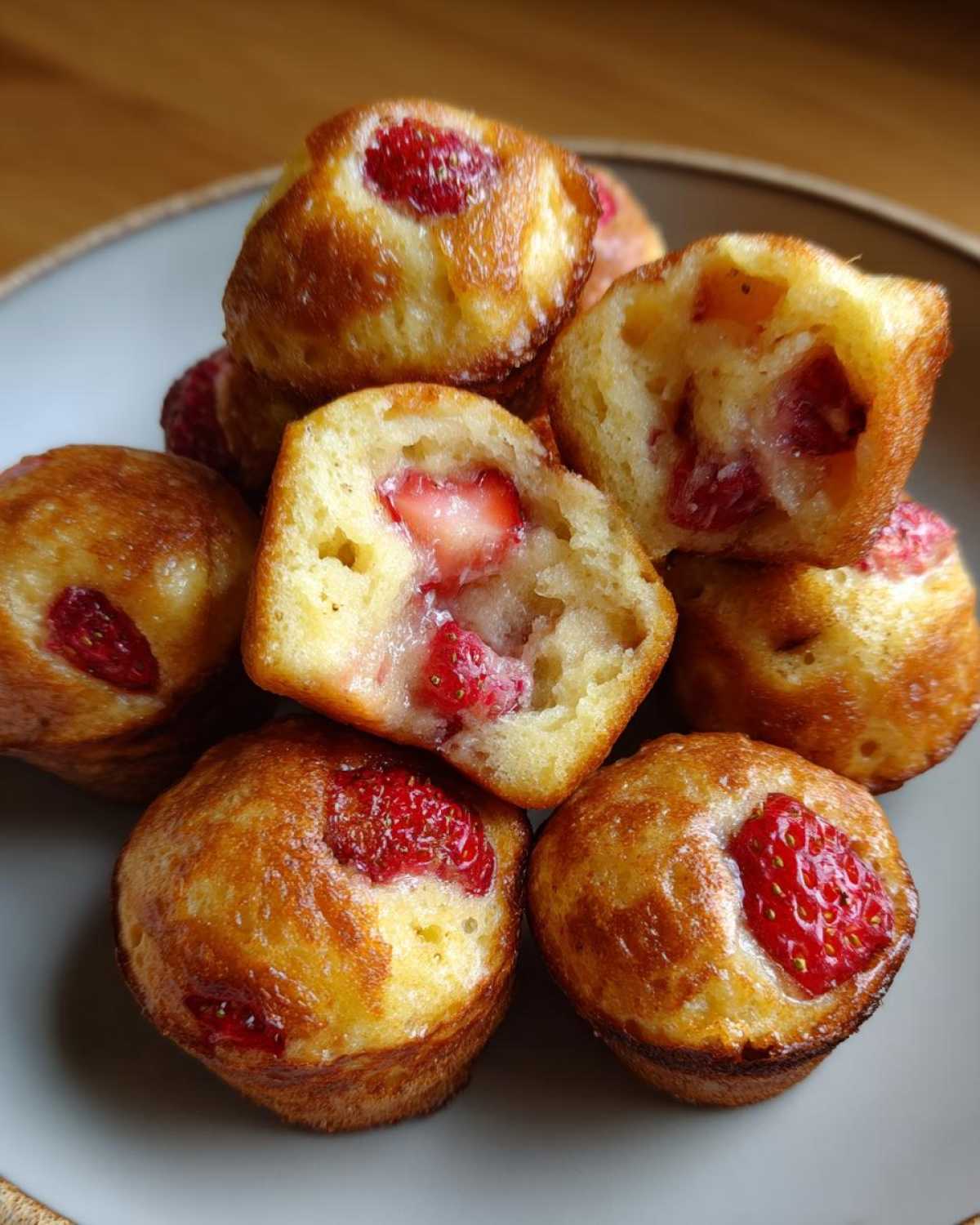 Kid-Friendly strawberry pancake bites - detail 4