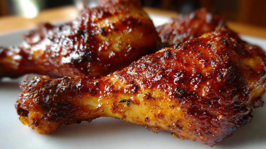 Air Fryer BBQ Chicken Drumsticks