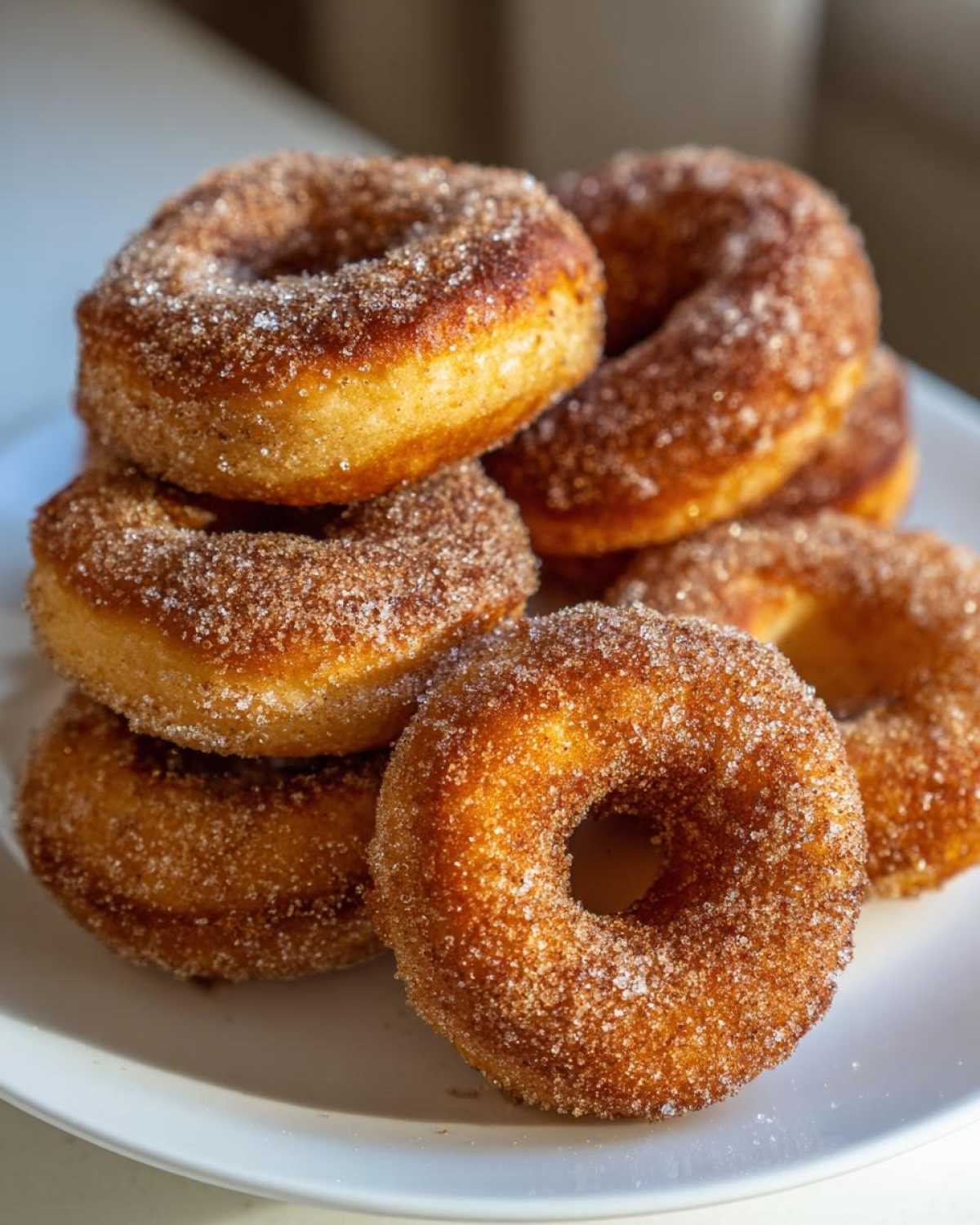 Air Fryer Cinnamon Sugar Donuts - detail 4