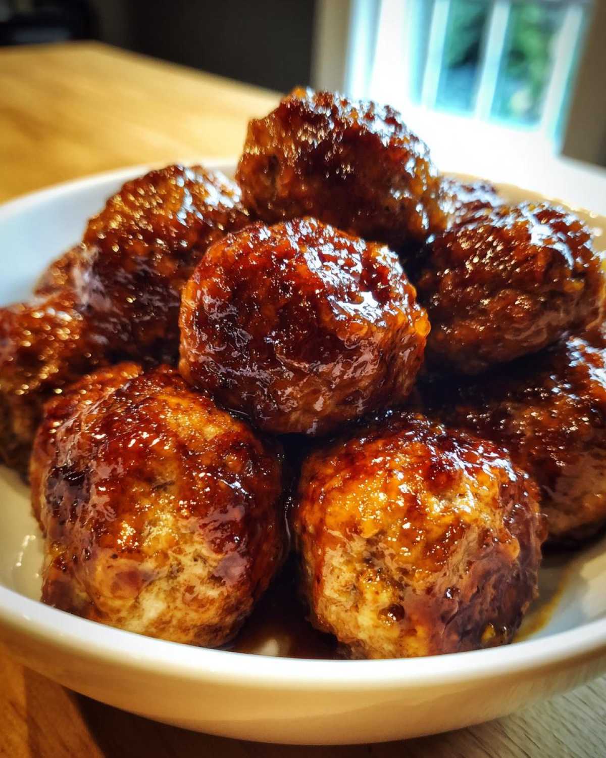 Apple Cider Glazed Meatballs - detail 3
