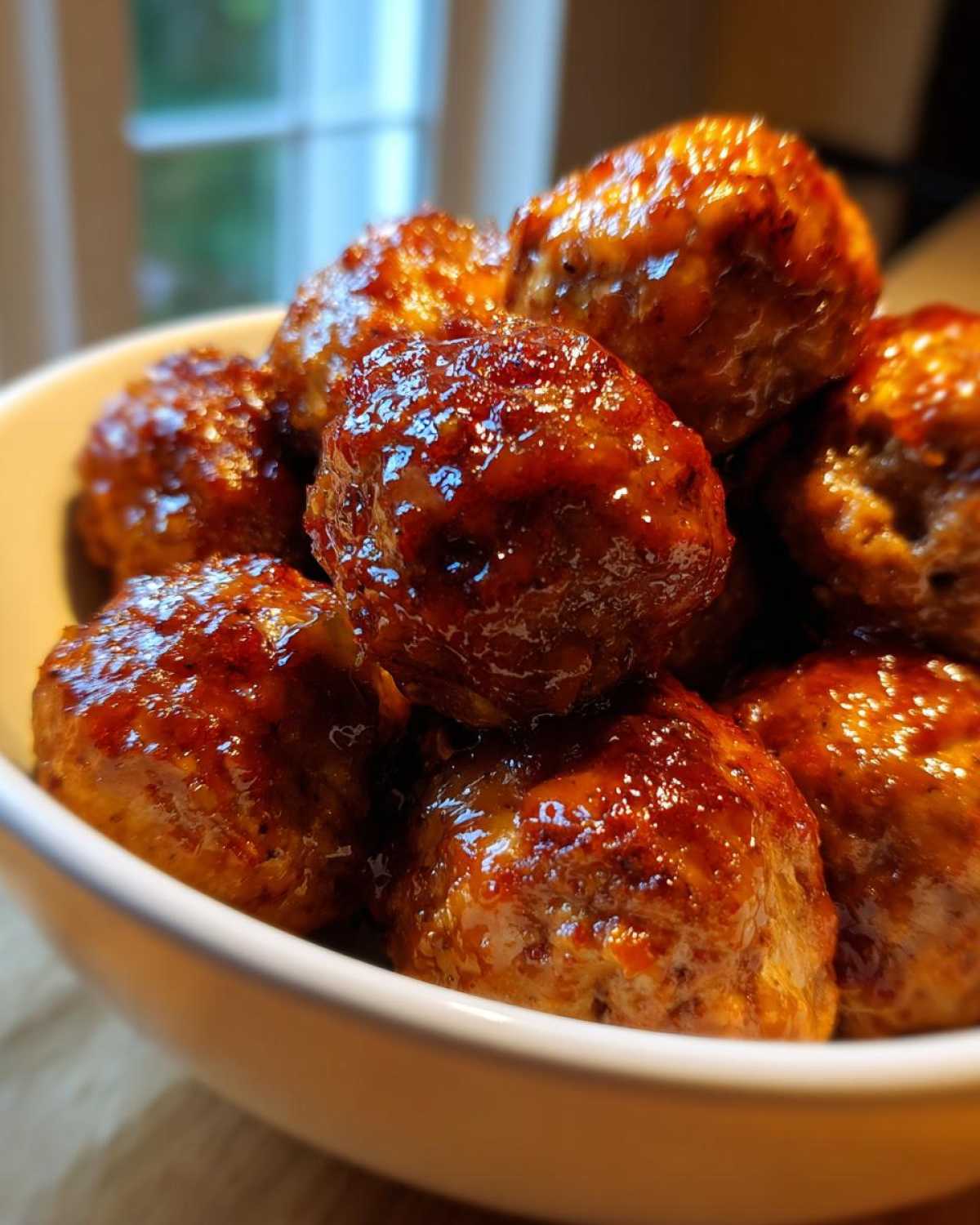 Apple Cider Glazed Meatballs - detail 4
