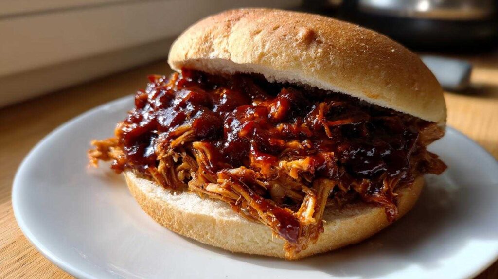 BBQ Jackfruit Sandwich (Vegan Pulled-Pork Style)