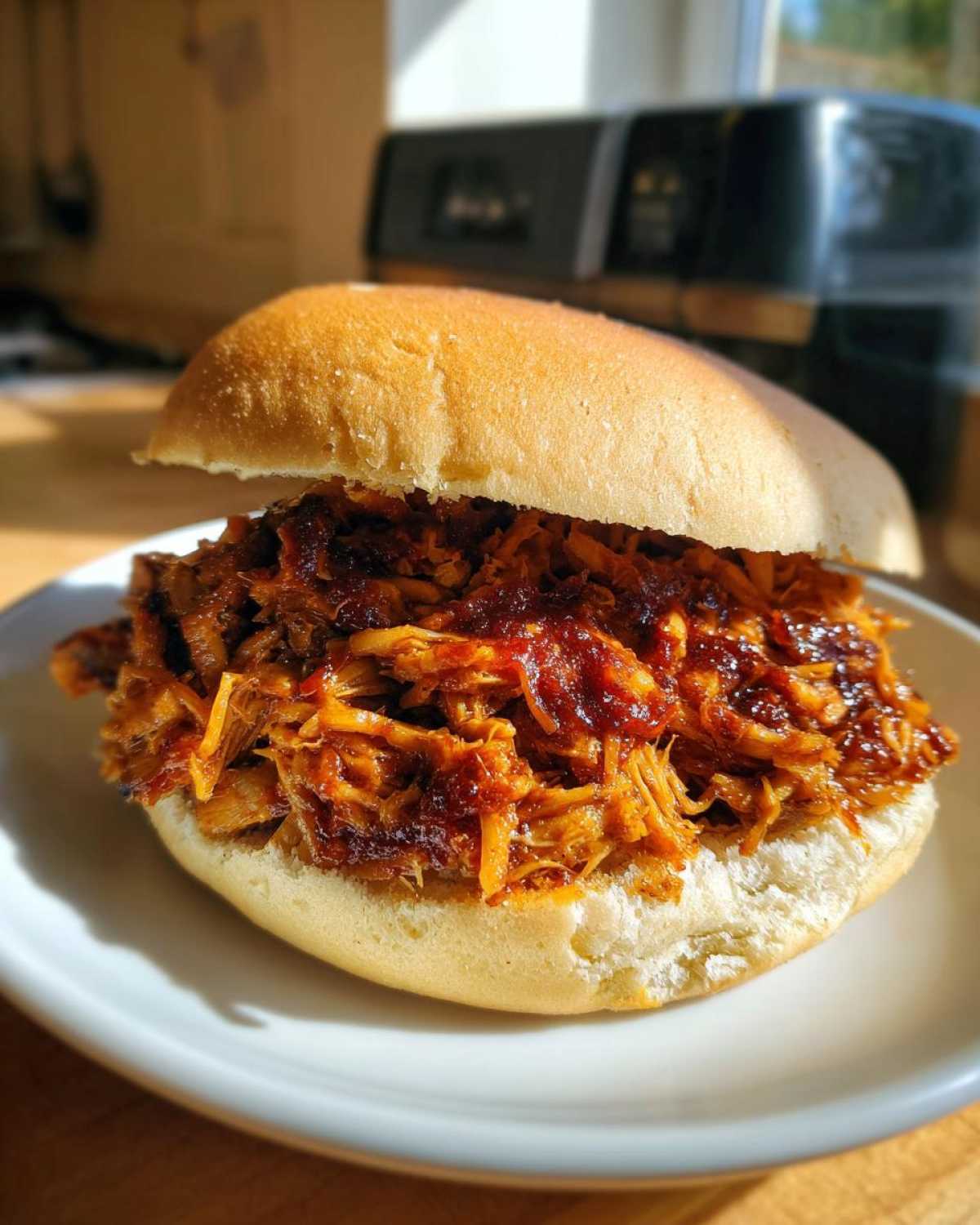 BBQ Jackfruit Sandwich (Vegan Pulled-Pork Style) - detail 2