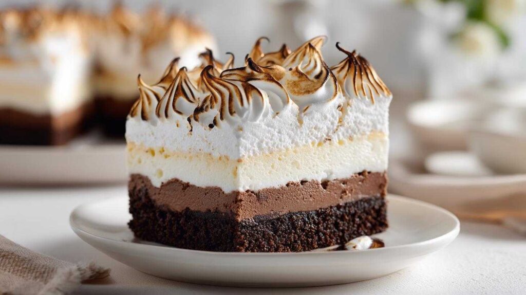 Baked Alaska Ice Cream Cake (Retro Dessert)
