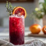 Blood Orange Thyme Mocktail