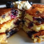 Blueberry Lemon Ricotta Pancakes