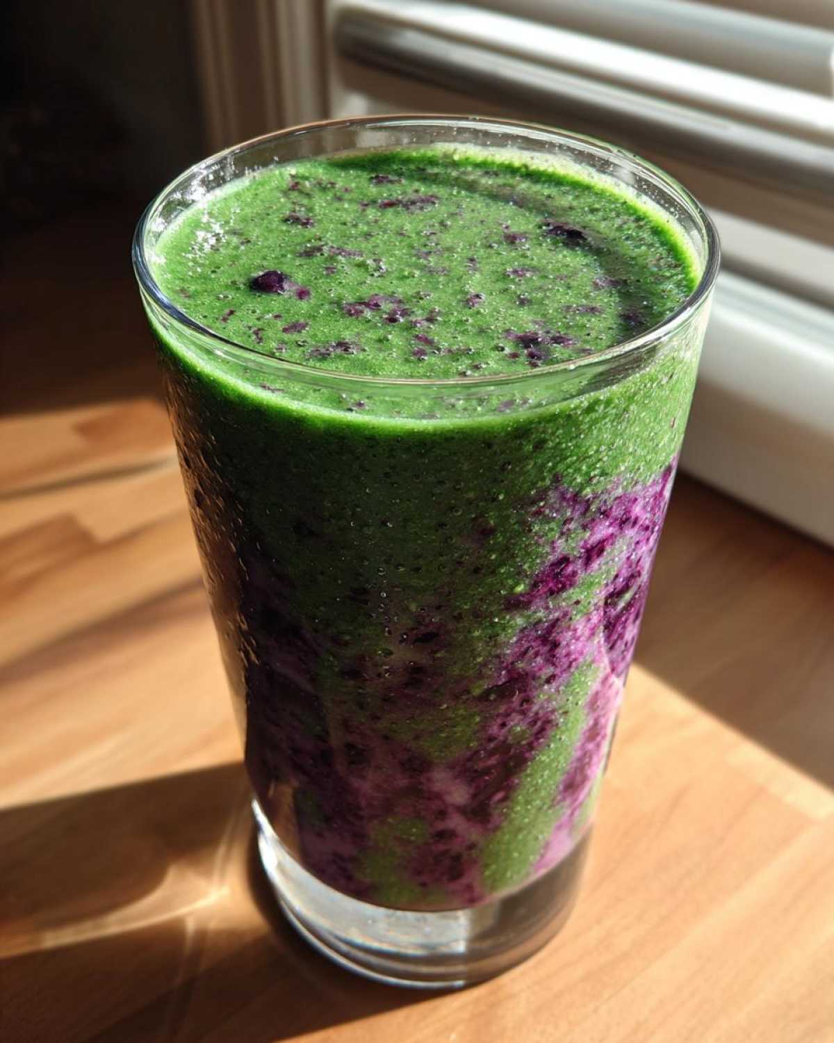Blueberry Spinach Green Smoothie - detail 2