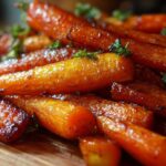 Bourbon Brown Sugar Glazed Carrots