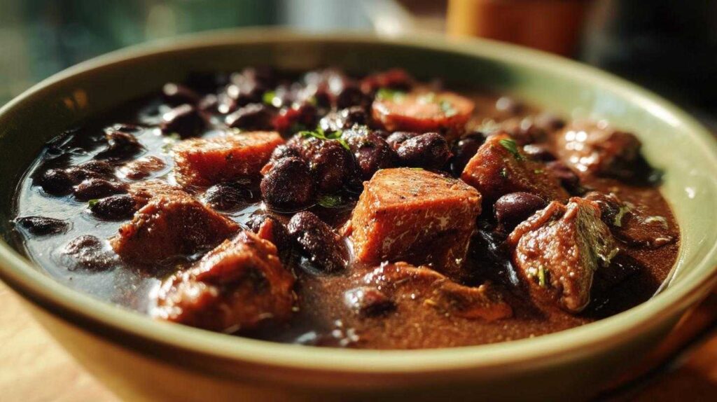 Brazilian Feijoada (Black Bean Stew)