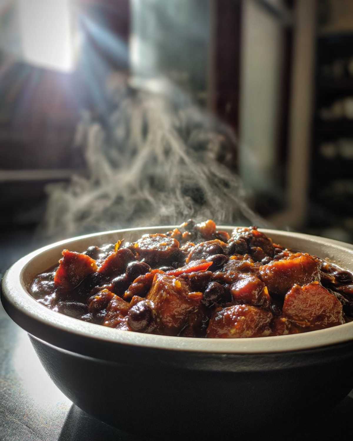 Brazilian Feijoada (Black Bean Stew) - detail 2
