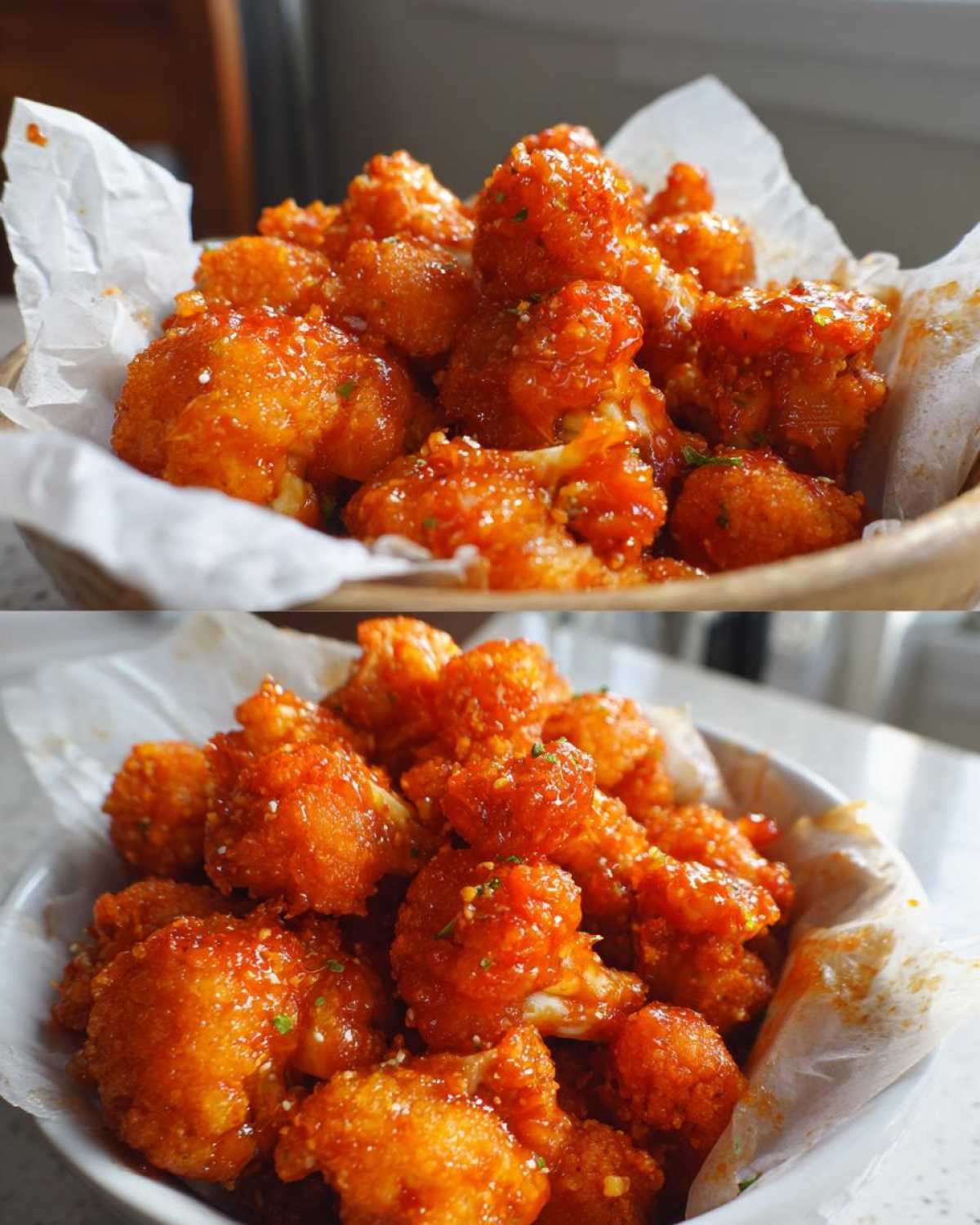 Buffalo Cauliflower Bites (Spicy Snack) - detail 3