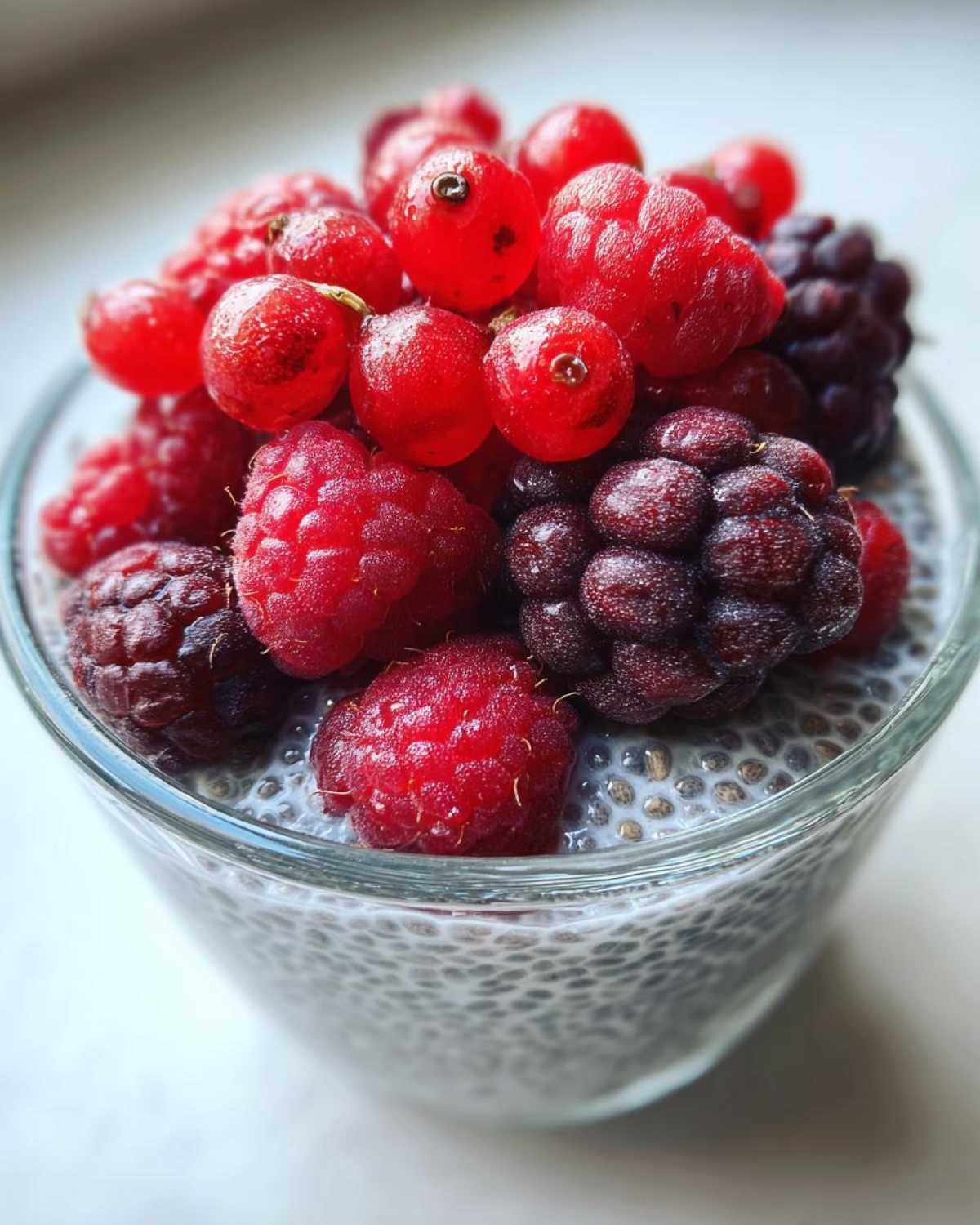 Chia Seed Pudding with Mixed Berries - detail 4