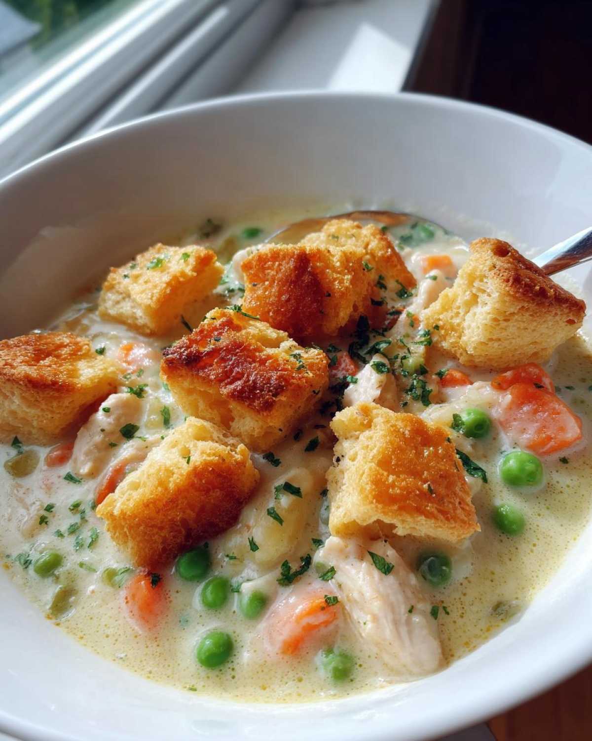 Chicken Pot Pie Soup - detail 2