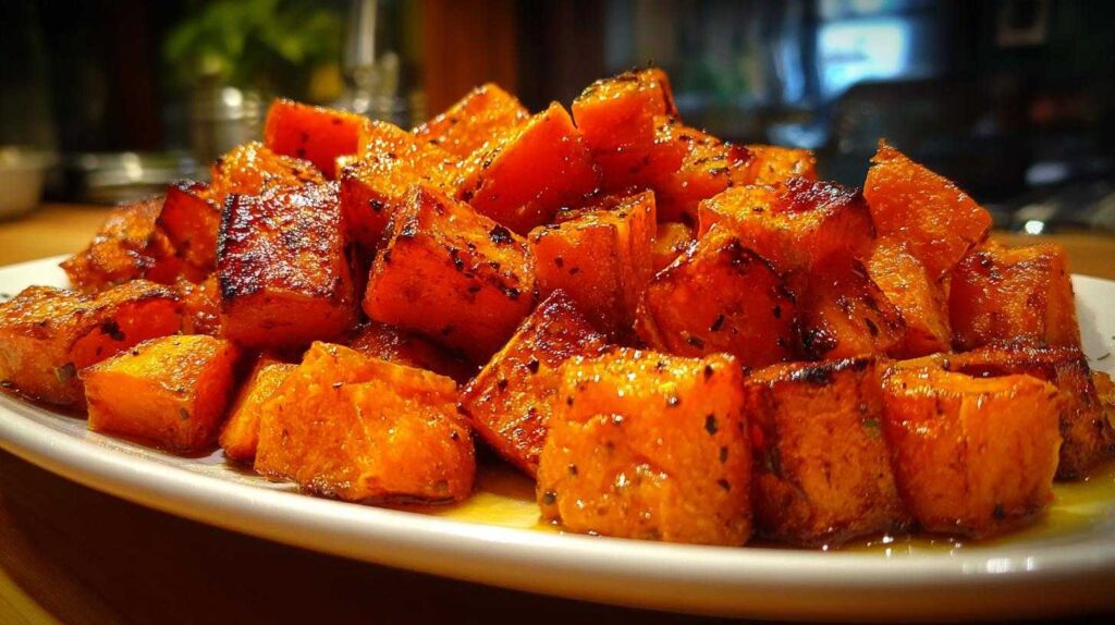 Chipotle Lime Roasted Sweet Potatoes