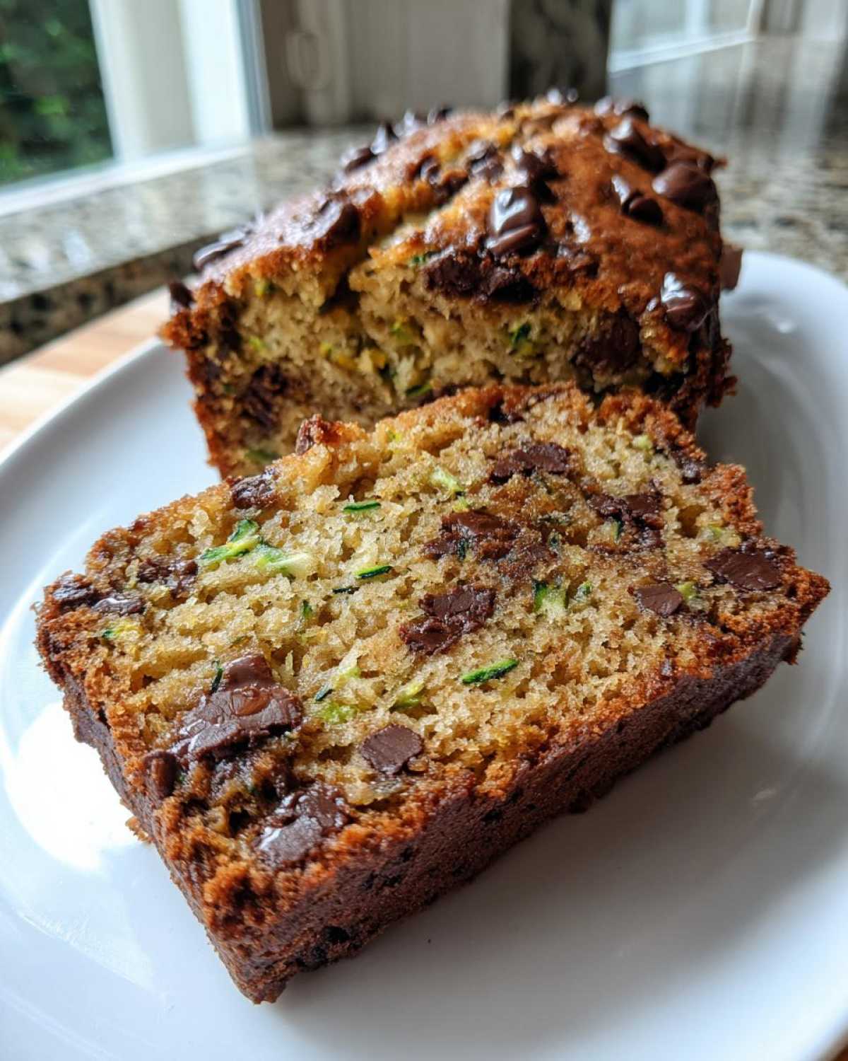 Chocolate Chip Zucchini Bread - detail 4
