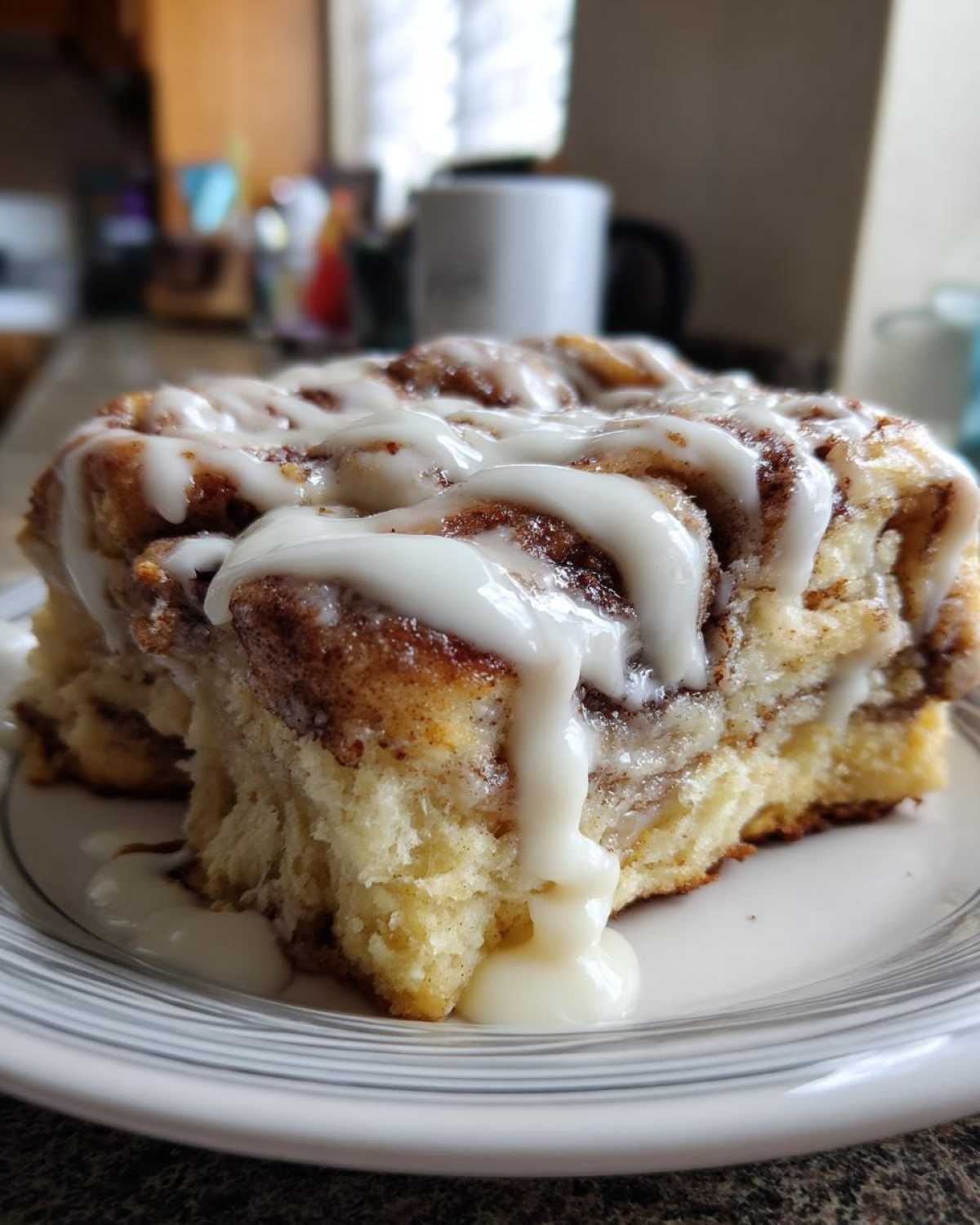 Christmas Morning Cinnamon Roll Casserole - detail 1