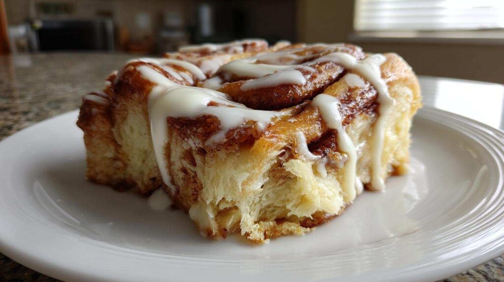 Christmas Morning Cinnamon Roll Casserole