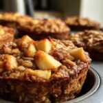 Cinnamon Apple Baked Oatmeal Cups