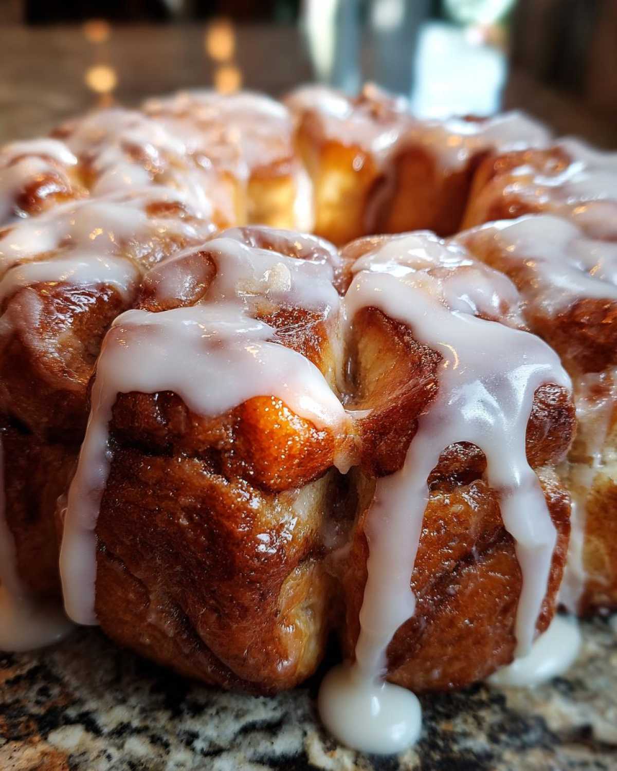 Cinnamon Roll Christmas Tree Pull-Apart - detail 1