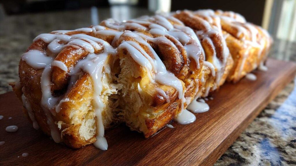 Amazing 1 Cinnamon Roll Christmas Tree Pull-Apart Star Cinnamon Roll Christmas Tree Pull-Apart