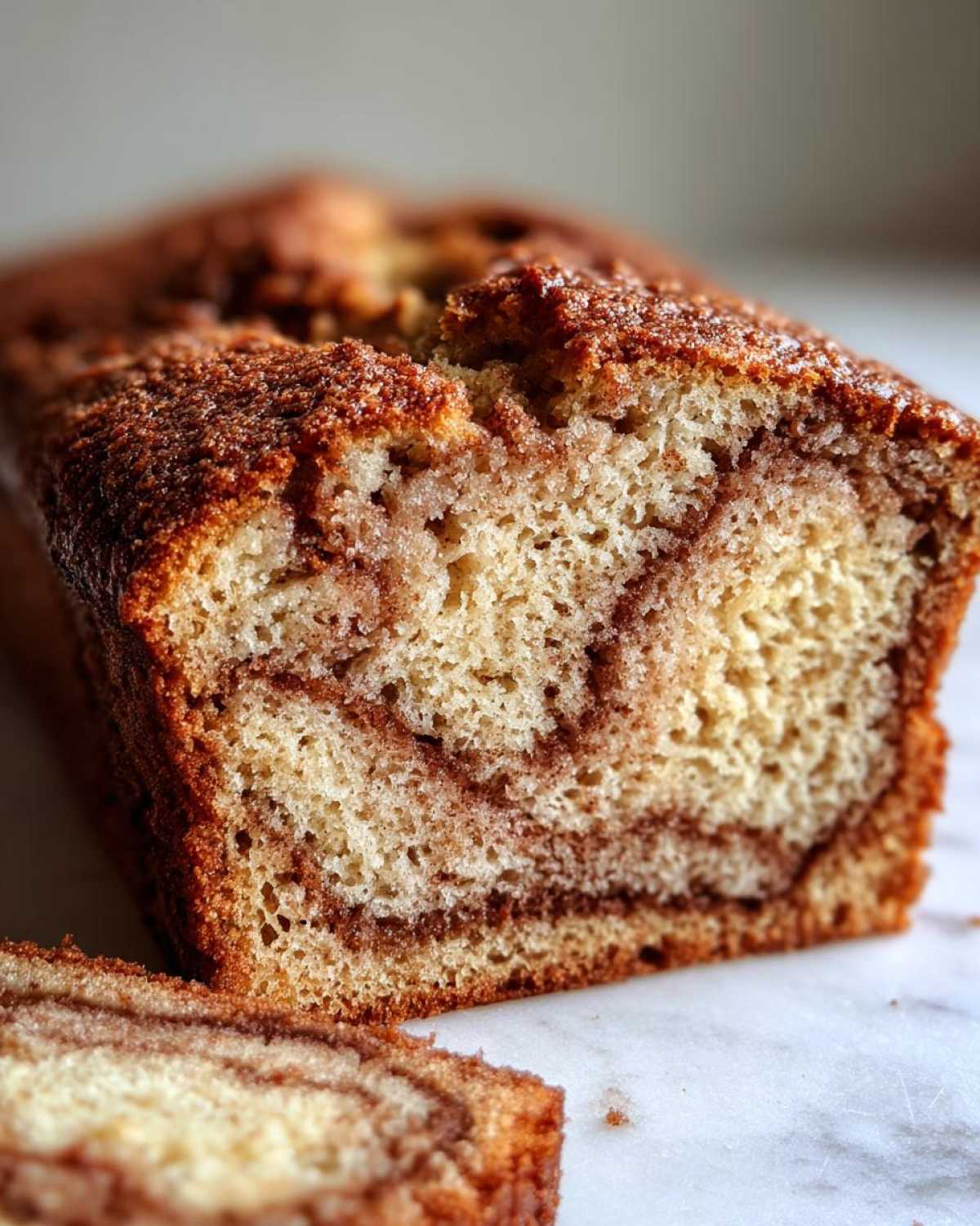 Cinnamon Swirl Banana Bread Loaf - detail 4