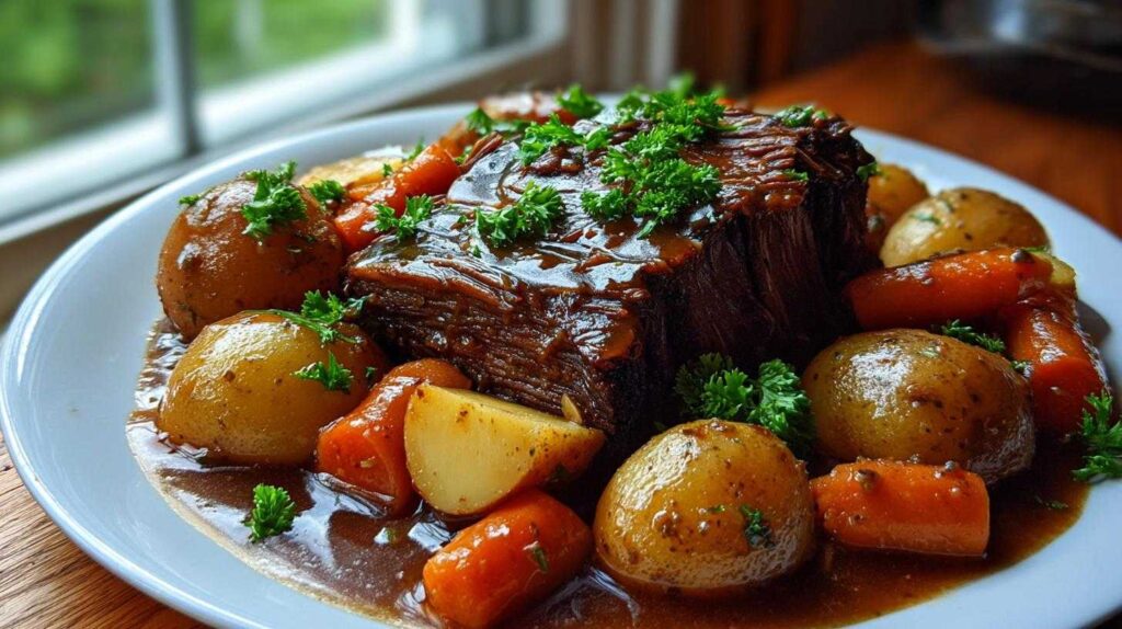 Classic Beef Pot Roast with Root Vegetables