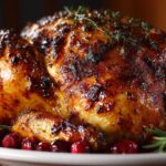 Cranberry Balsamic Roast Chicken