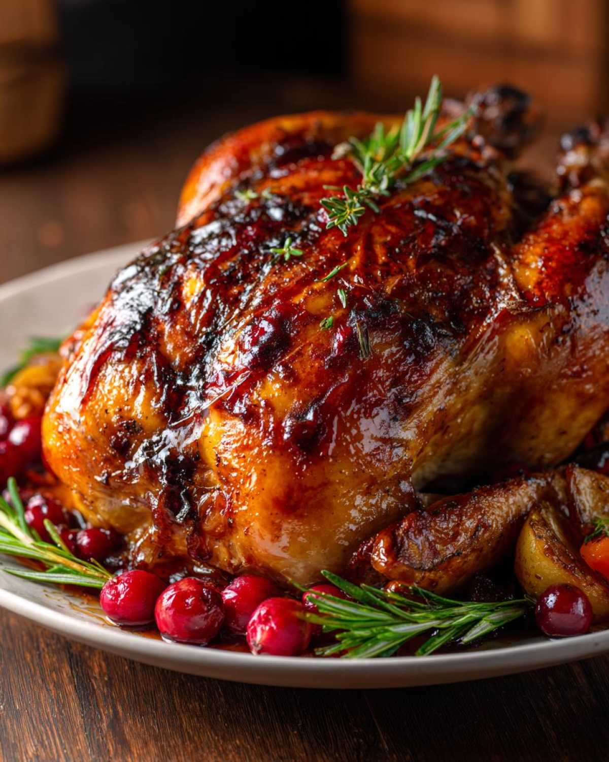 Cranberry Balsamic Roast Chicken - detail 2