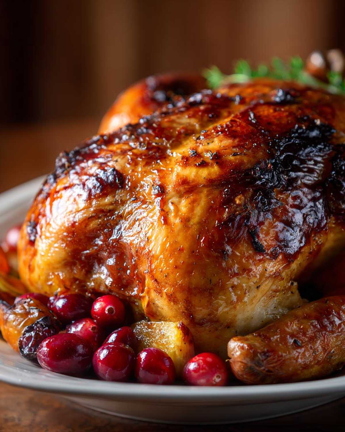 Cranberry Balsamic Roast Chicken - detail 4
