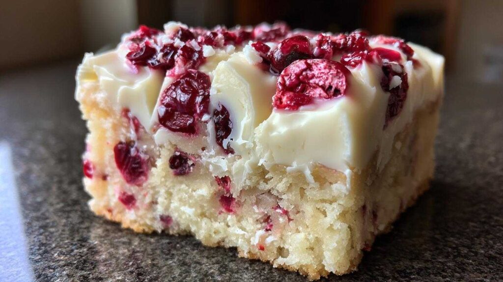 Cranberry Bliss Bars Copycat