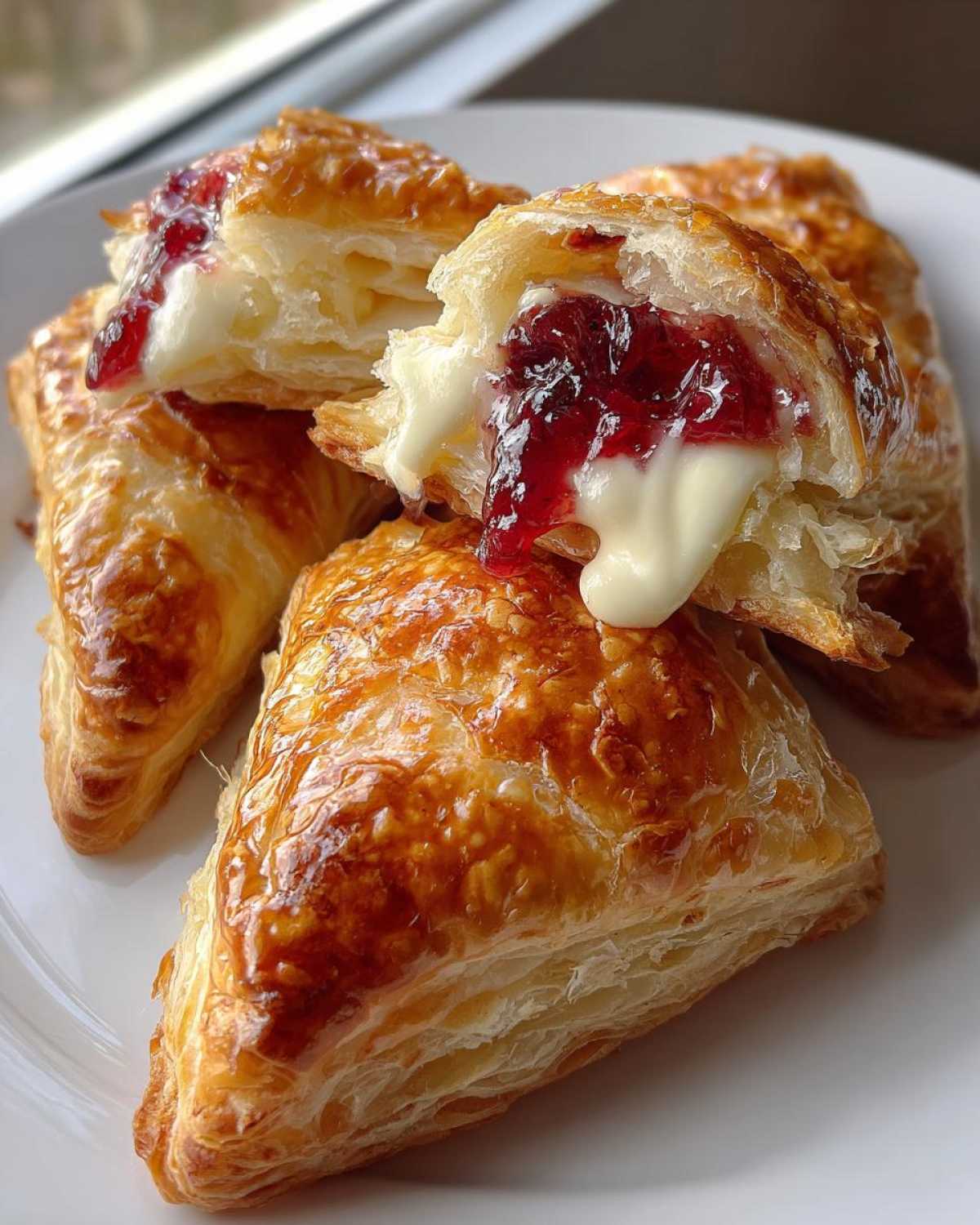 Cranberry Brie Puff Pastry Bites - detail 1