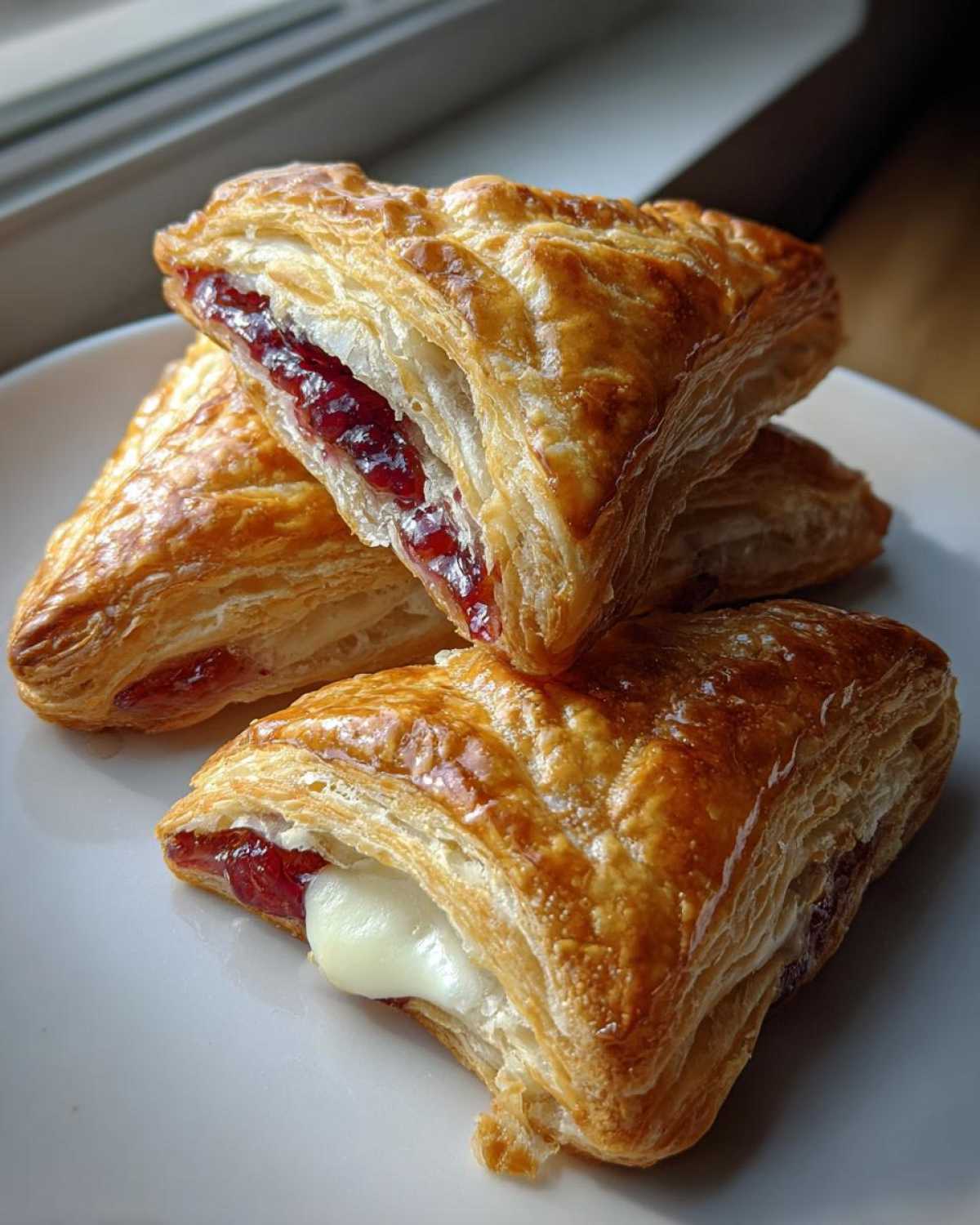 Cranberry Brie Puff Pastry Bites - detail 3