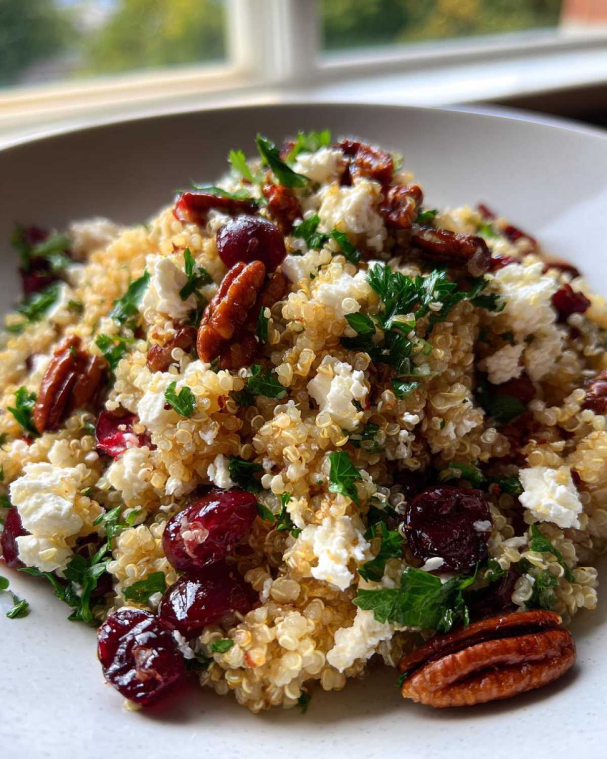 Cranberry Feta Grain Bowl - detail 1