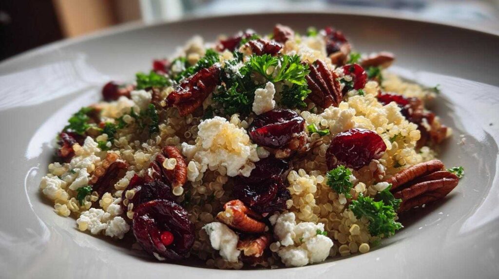 Cranberry Feta Grain Bowl