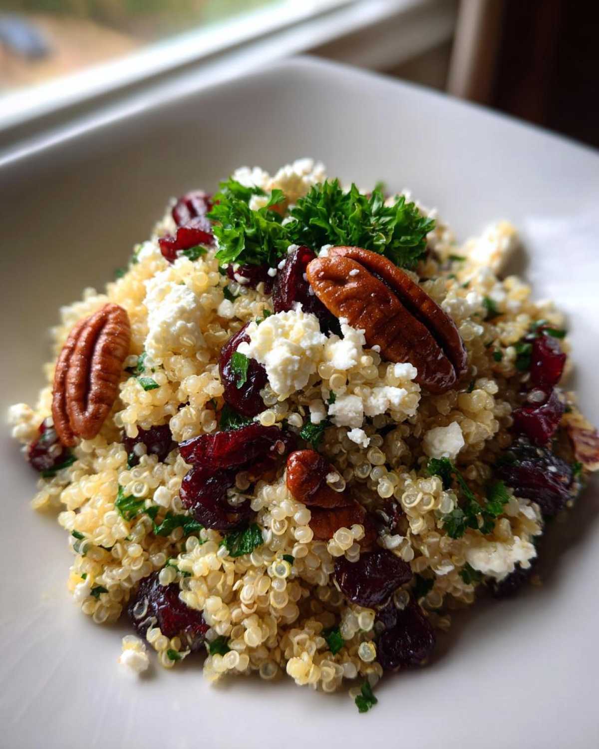 Cranberry Feta Grain Bowl - detail 3