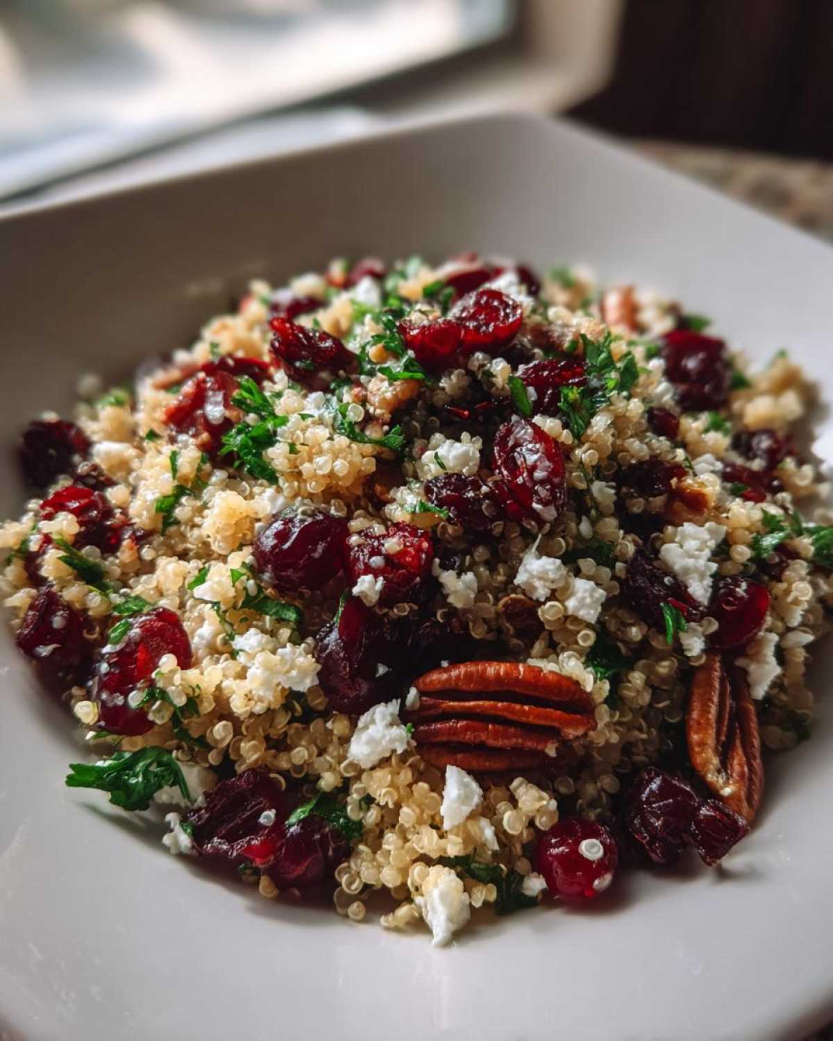 Cranberry Feta Grain Bowl - detail 4