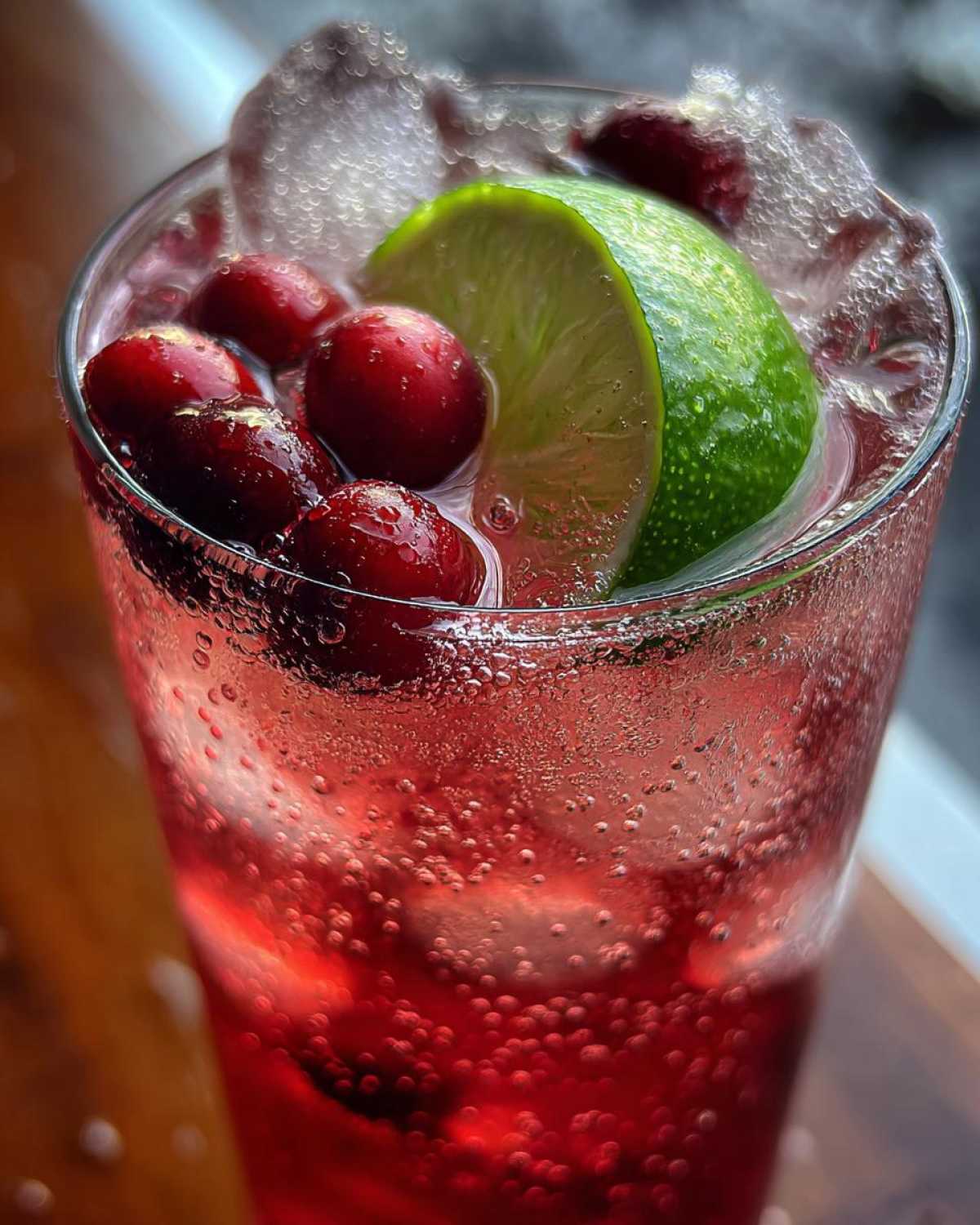Cranberry Ginger Fizz - detail 2