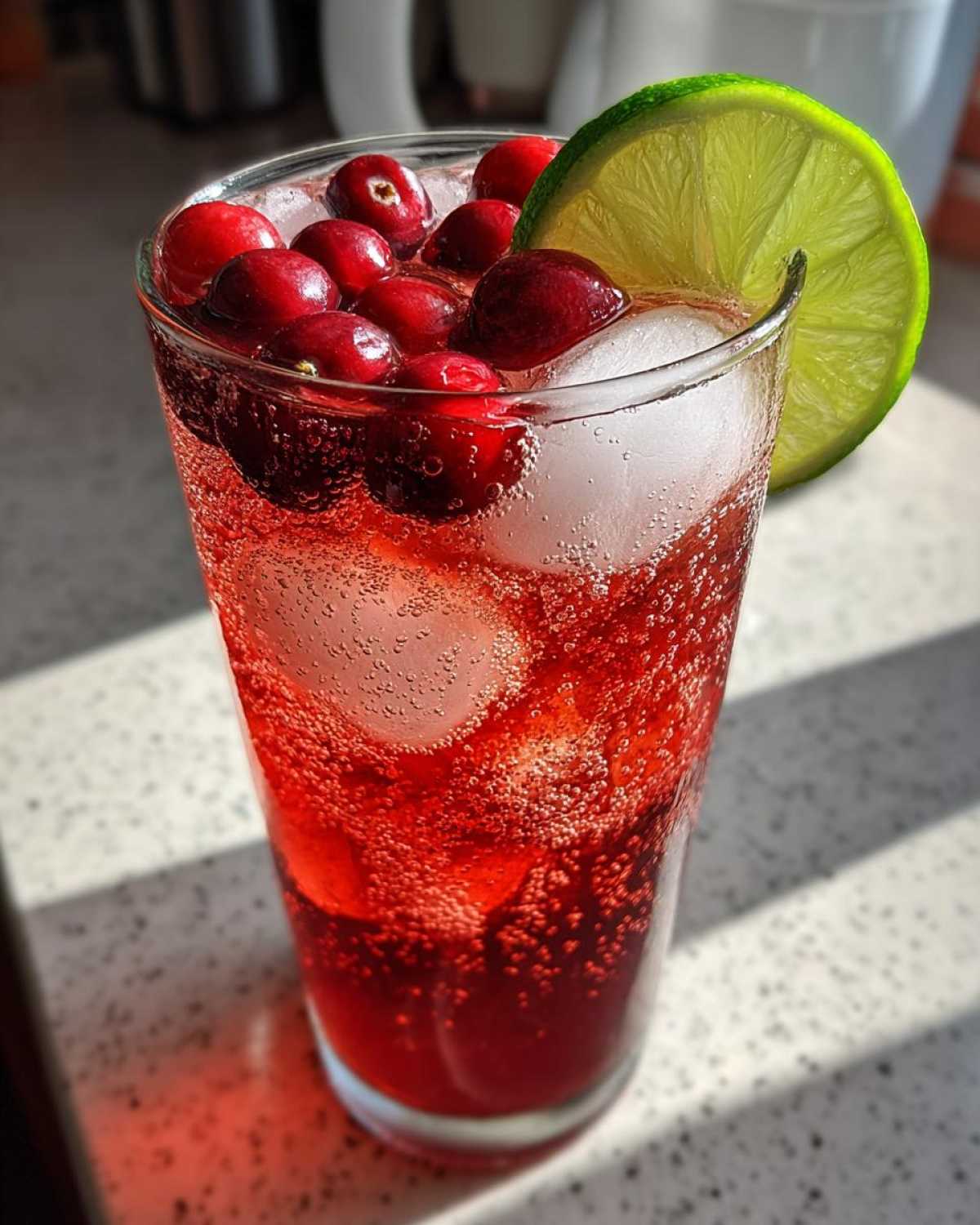 Cranberry Ginger Fizz - detail 4