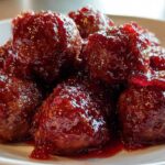 Cranberry-Glazed Meatballs