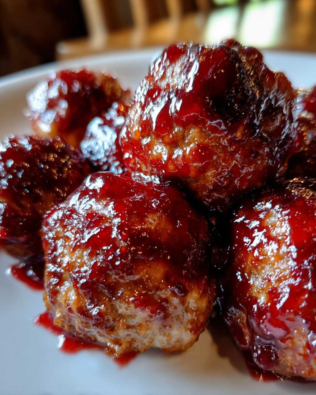 Cranberry-Glazed Meatballs - detail 4