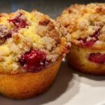 Cranberry Orange Muffins with Streusel
