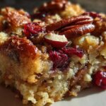 Cranberry Pecan Stuffing Squares