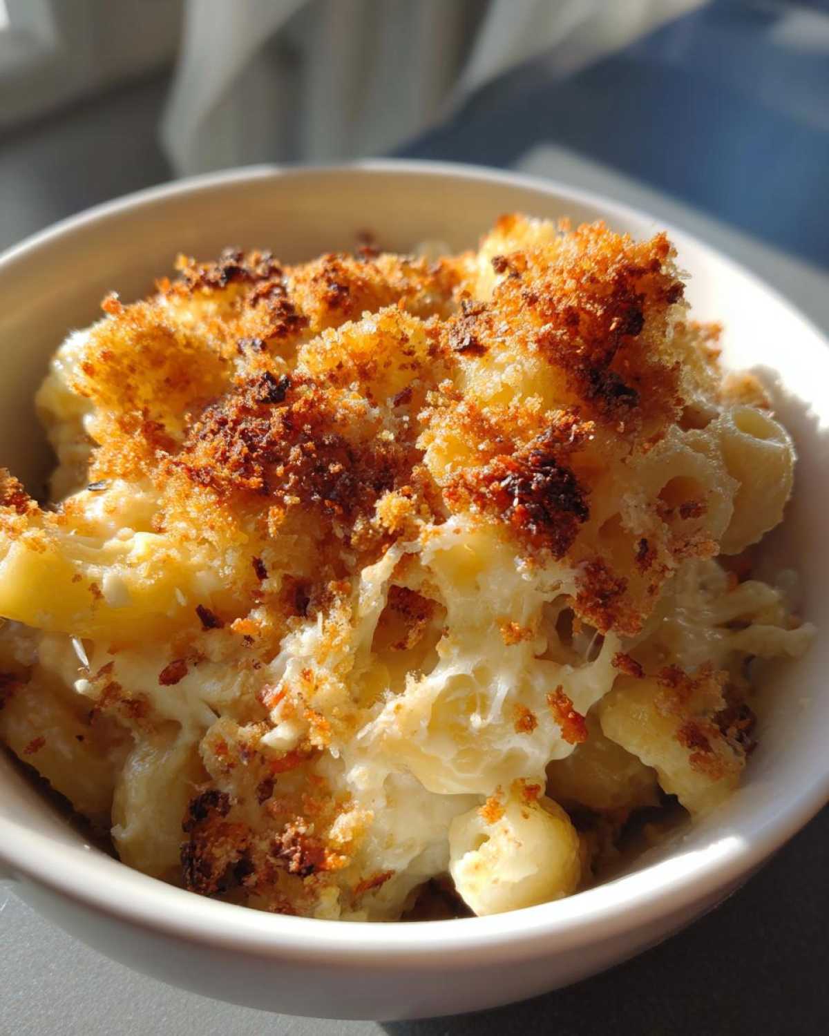 Creamy Four-Cheese Baked Mac and Cheese - detail 1