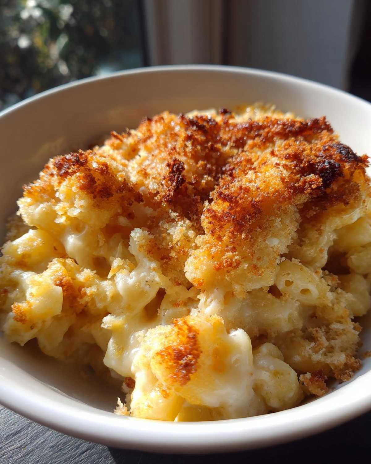 Creamy Four-Cheese Baked Mac and Cheese - detail 3