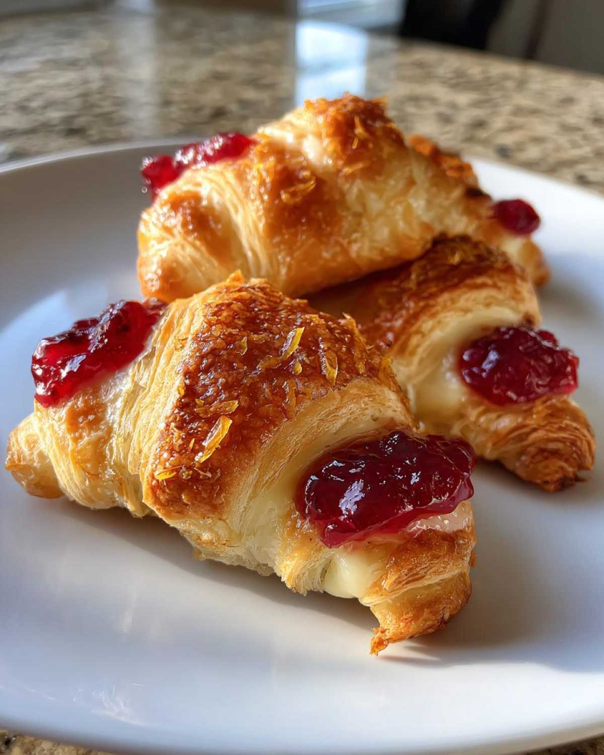 Crescent Brie Bites with Cranberry - detail 4