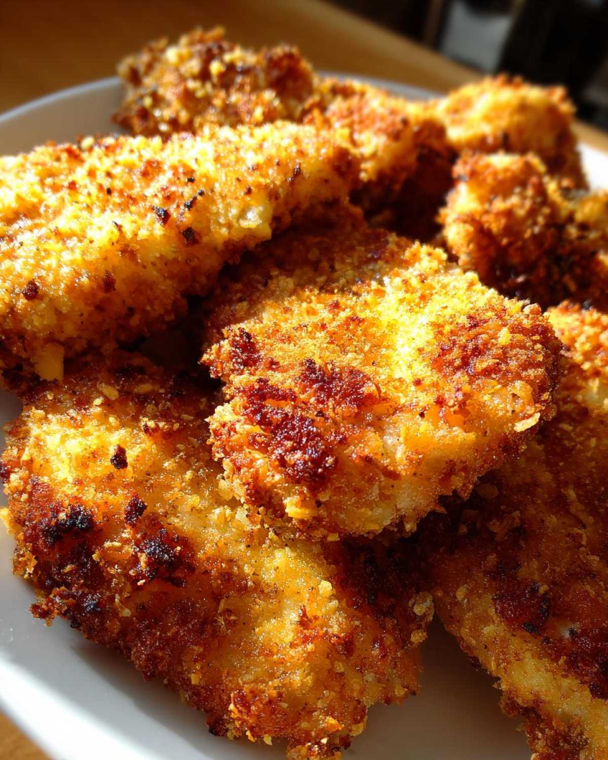 Crispy Oven-Fried Chicken Fingers - detail 3