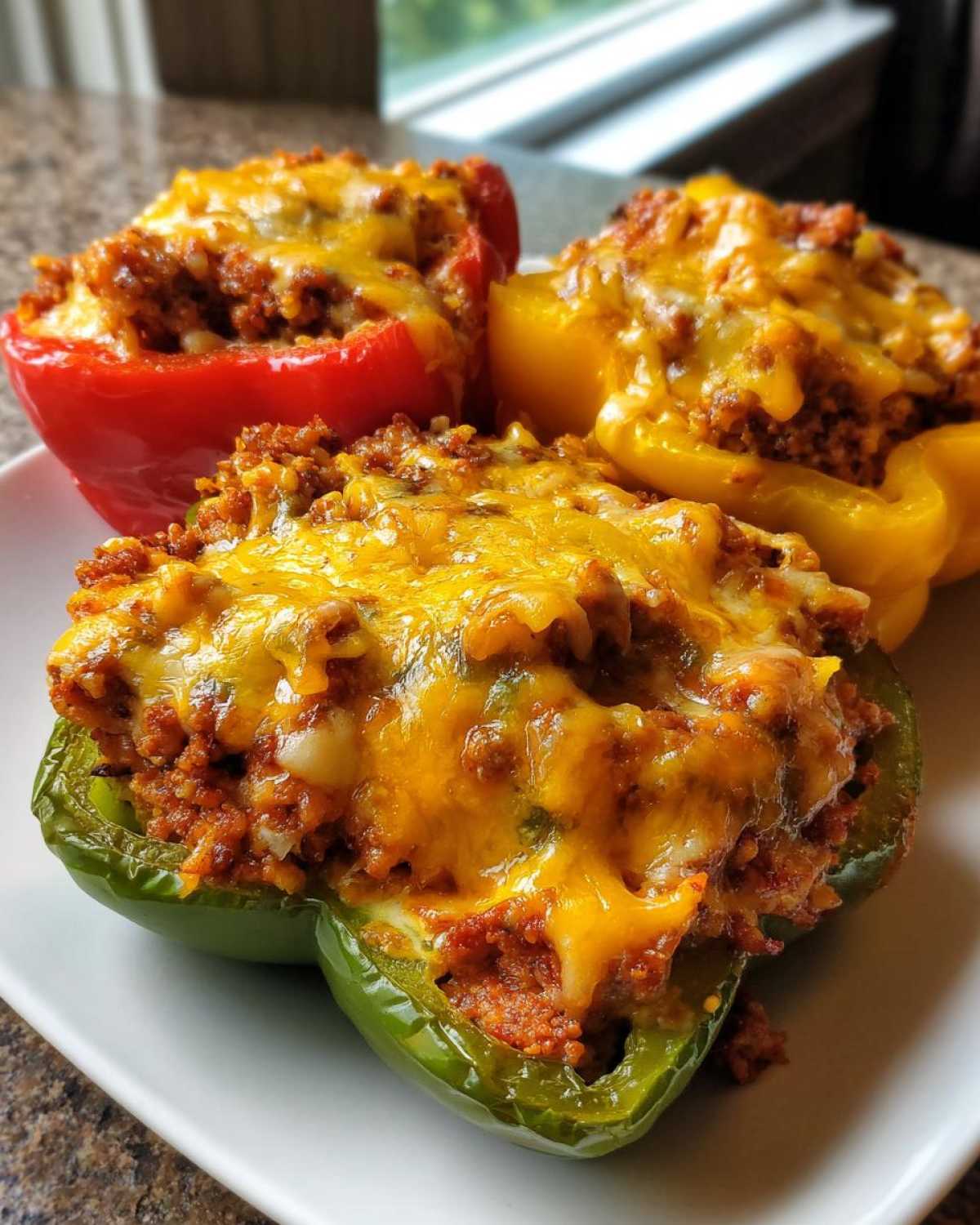 Easy Taco-Stuffed Bell Peppers - detail 1